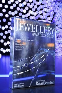 UK Jewellery Awards Trophy