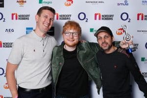 Ed Sheeran Winning at the O2 Silver Clef Awards 2019, Grosvenor House, London, UK, Friday 05 July 2019 Photo JM Enternational
